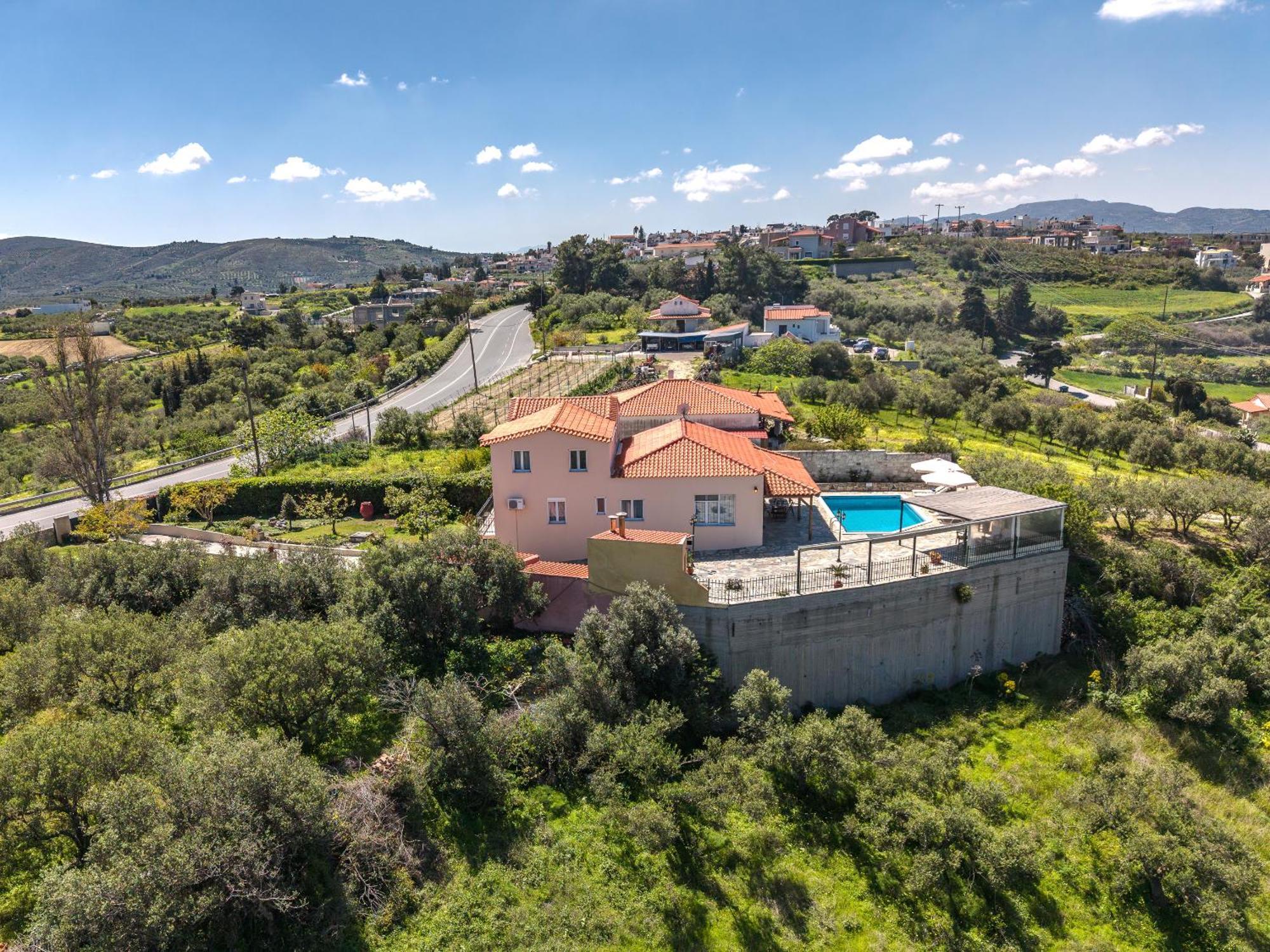 Villa Galini Episkopí- Rethimno Exteriör bild